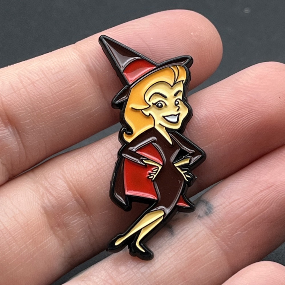 Samantha Stephens‎ Bewitched Witch Lapel Hat Pin